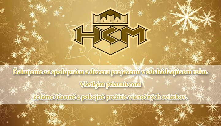 Šťastné Vianoce praje HKM